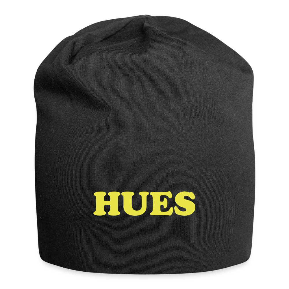 HUES Jersey Beanie - black