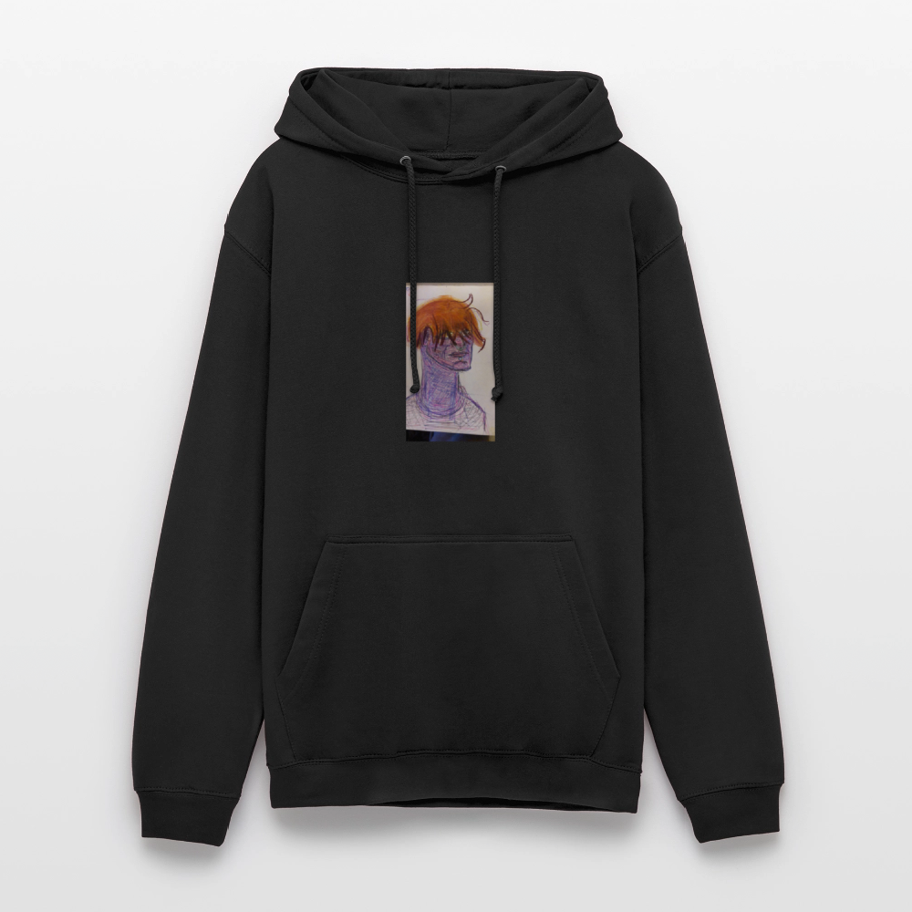 BITRED DRAWING HOODIE - black
