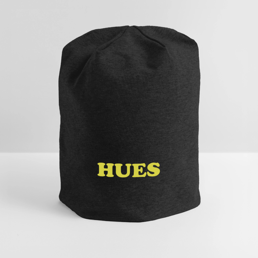 HUES Jersey Beanie - black