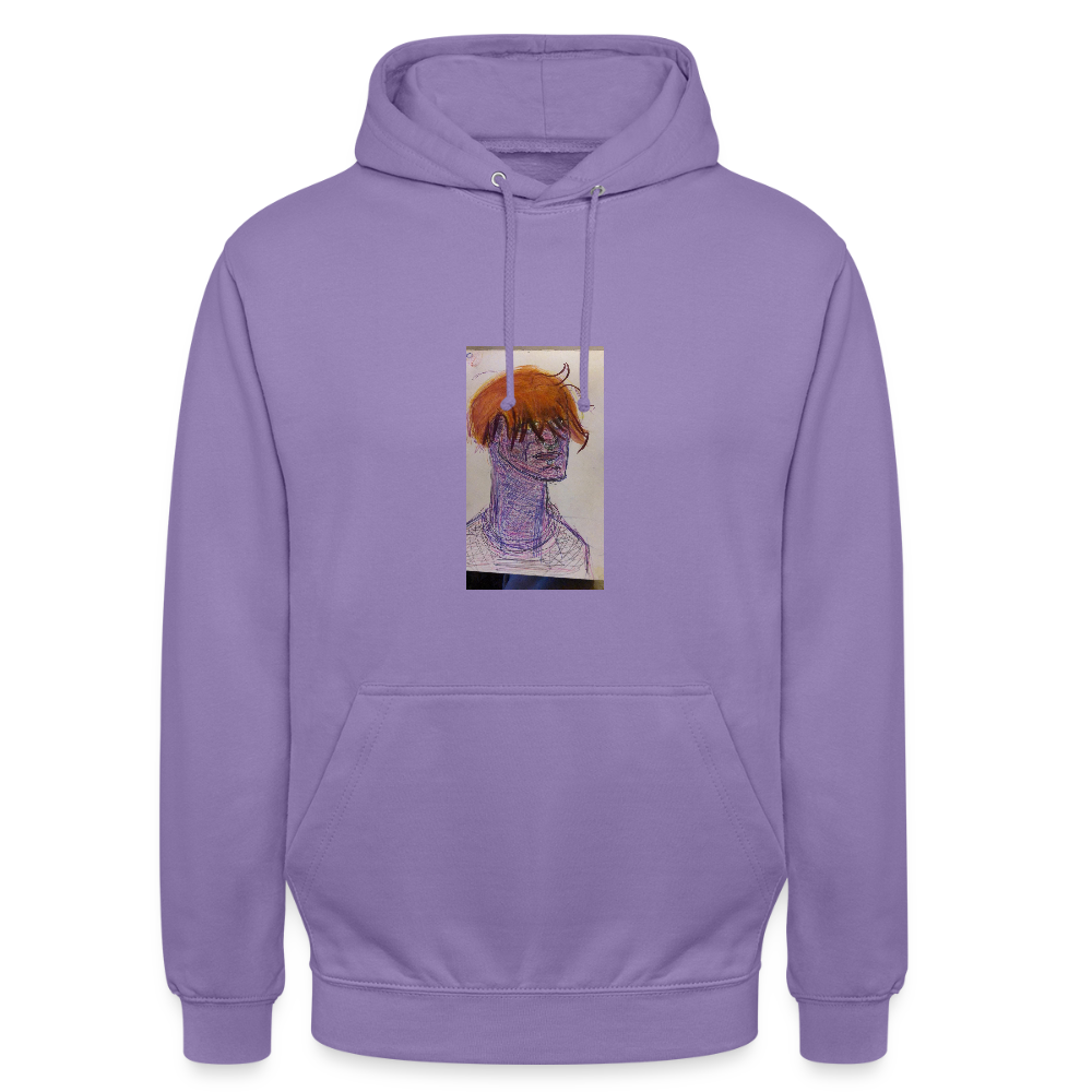 BITRED DRAWING HOODIE - lavender
