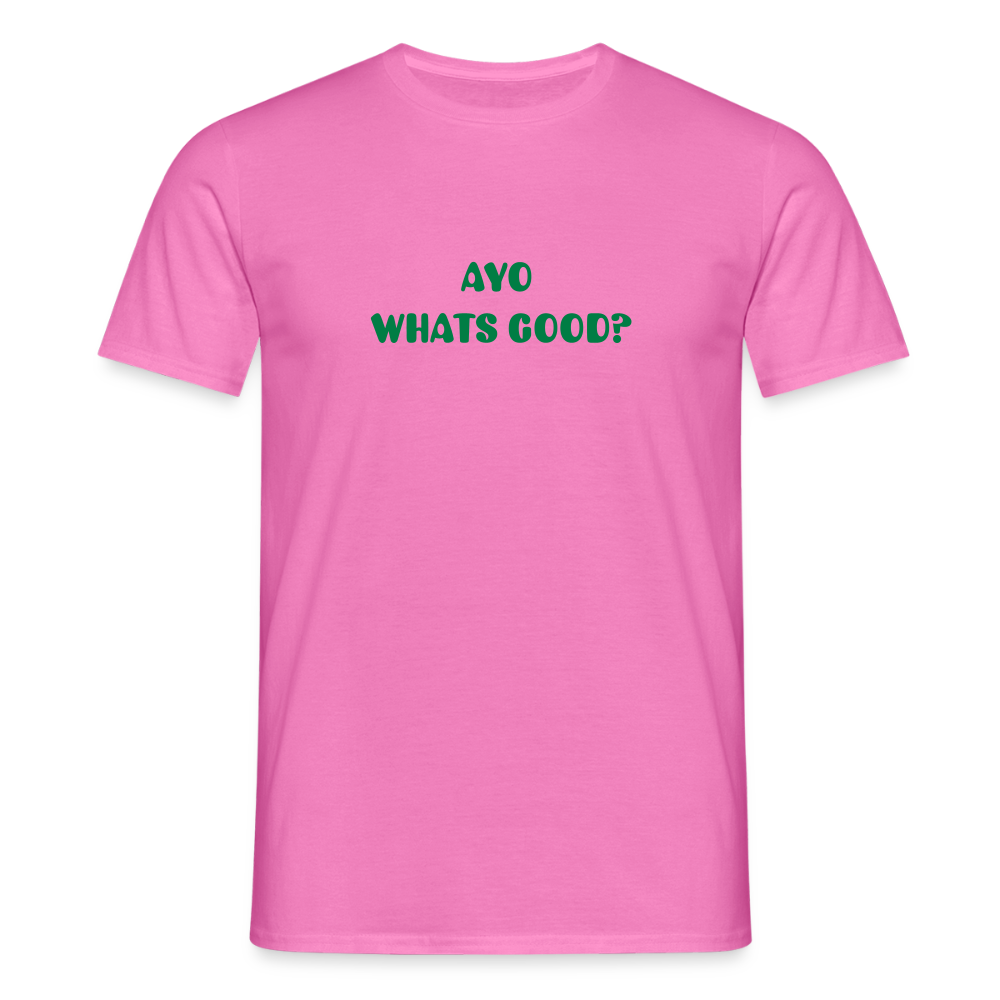AYO WHATS GOOD?! TEE - pink