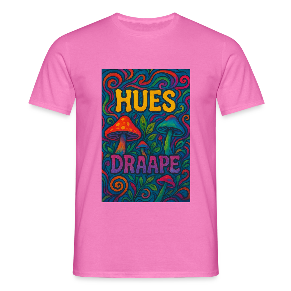 HUES PSILOCYBIN TEE - pink