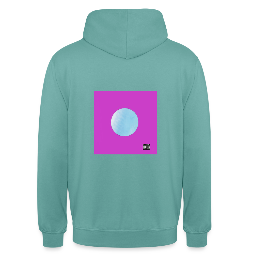 HUES HOODIE - pastel turquoise